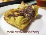 Recipe Nutella marshmallow puff pastry