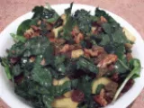 Recipe Kale with ginger gold apples salad