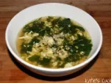 Recipe Spinach stracciatella soup with orzo