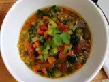 Recipe Red lentil vegetable soup recipe