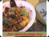 Recipe Peper ghonto (raw papaya curry)