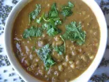 Recipe Whole moong dal curry