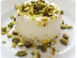 Recipe Coconut panna cotta with chopped pistachios