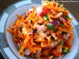 Recipe Carrot sambol (salad)