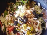 Recipe Orange, peppers and cabbage salad