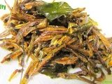 Recipe Dry fish fry / nethili karuvadu fry