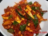 Recipe Salt fish and mango sambal (sauce)