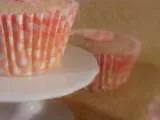 Recipe Vanilla Buttermilk Cupcakes with a Framboise Glaze