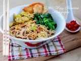 Recipe Mie ayam kuning (yellow chicken noodle) recipe