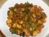 Recipe Aloo capsicum curry/ potato capsicum curry