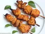 Recipe Tangdi Kabab( Tender chicken pieces marinaded in Indian spices and cooked in oven).