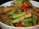 Recipe Potatoes & french beans stir- fried with sesame seeds