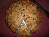 Recipe Potato leeks and mushroom flan