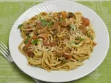 Recipe Spaghetti with mushroom bolognese