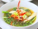 Recipe Chinese chicken soup with watercress