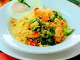Recipe Nasi goreng belacan udang ( shrimp paste and prawn fried rice)