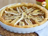 Recipe Camembert and apples tart - video recipe !