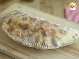 Recipe Cheese & ham calzone - video recipe!