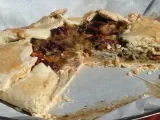 Recipe Rustic leek and mushroom pie (dairy free)