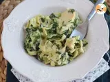 Recipe One pot pasta goat cheese, spinach and chicken