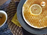 Recipe No bake honey cheesecake - with decoration tutorial