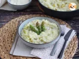 Recipe Risotto with green asparagus and parmesan