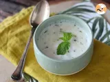 Recipe Fresh yogurt sauce with mint and lemon juice, perfect for summer meals!