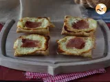 Recipe Mini serrano, cheese and potato tatins