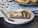 Recipe Marbled flan without crust, super easy to make for a guaranteed wow effect