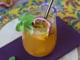 Recipe Passion fruit iced tea, the perfect summer drink!