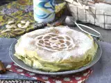 Recipe Traditional moroccan pastilla with phyllo dough, chicken and spices