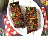 Recipe Lavash kebab skewers with tortillas, easy cooking with the airfryer!