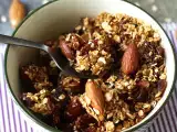 Recipe Granola express with airfryer, to crisp up your breakfast