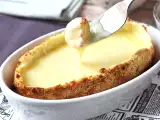 Recipe Breaded caprice des dieux cheese with potatoes, the viral recipe cooked with airfryer
