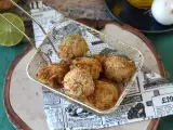 Recipe Crispy tuna fritters with air fryer: an irresistible aperitif!