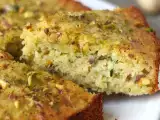 Recipe Ultra moist pistachio, lime and zucchini cake
