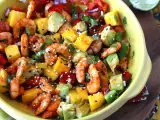 Recipe Shrimp and mango salad, fresh and perfect for summer