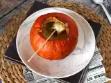 Recipe Autumn Reblochon fondue in a red kuri squash!