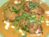 Recipe Watermelon rind kofta curry and lachcha paratha