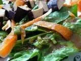 Recipe Marinated Tofu Spinach Salad