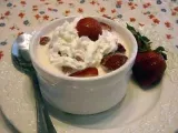 Recipe Fresas con crema ~ strawberries with cream