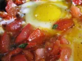 Recipe Auga me ntomata--eggs with tomatoes