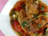 Recipe Red snapper fillet in thymato sauce