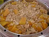 Recipe Steamed pumpkin rice
