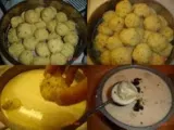 Recipe Paruppu urundai mor kuzhambu (steamed lentil balls in yogurt gravy)