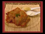 Recipe Potato pancakes and sauerkraut