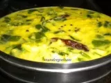 Recipe Muringayila errisseri (drumstick leaves curry )