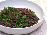 Recipe Laganophake: roman lentil & red wine stew