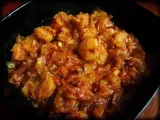 Recipe Chemmeen thakkali varattiyathu / prawns/shrimp tomato stir fry