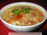Recipe Turkey mince tomato egg soup